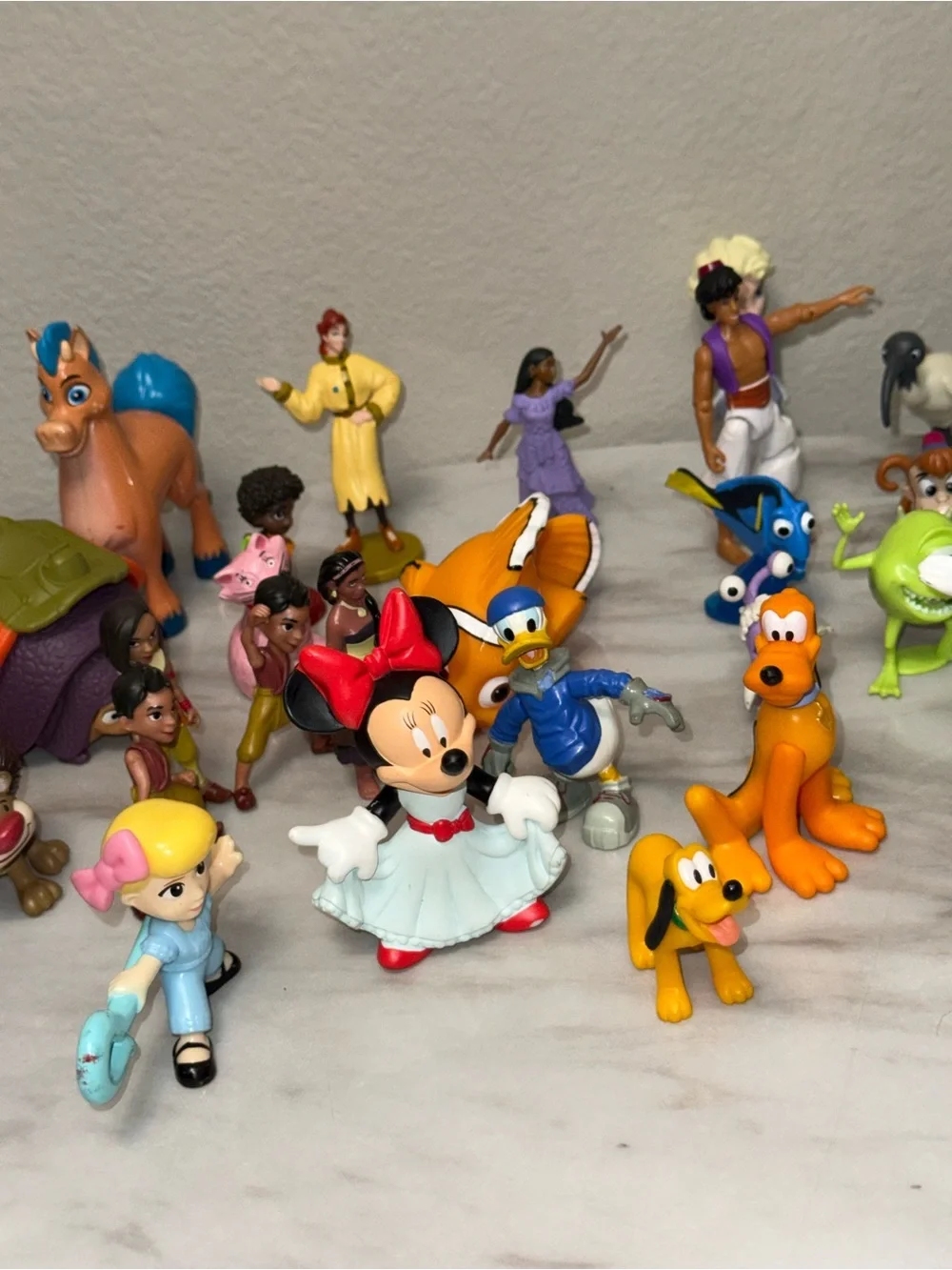 Disney characters figurine lot